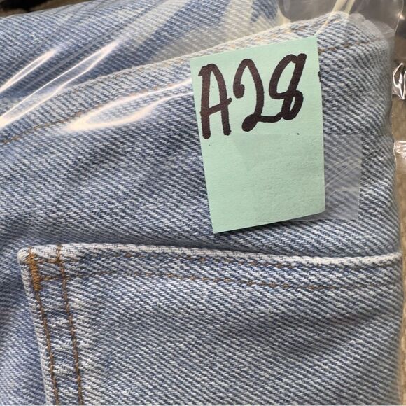 Madewell Tall Baggy Straight Jeans Size 26 - Picture 9 of 9